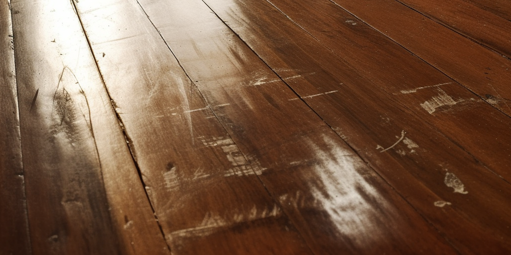 Scratched Wood Flooring